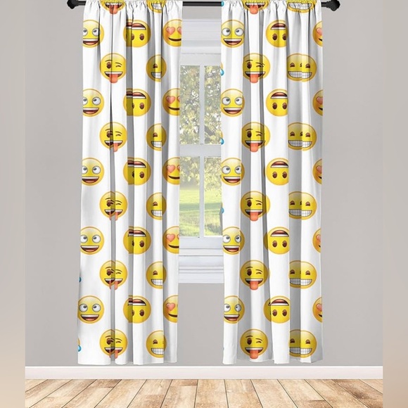 Emoji Windows curtains - Picture 1 of 3